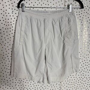 Lululemon White Athletic Shorts
